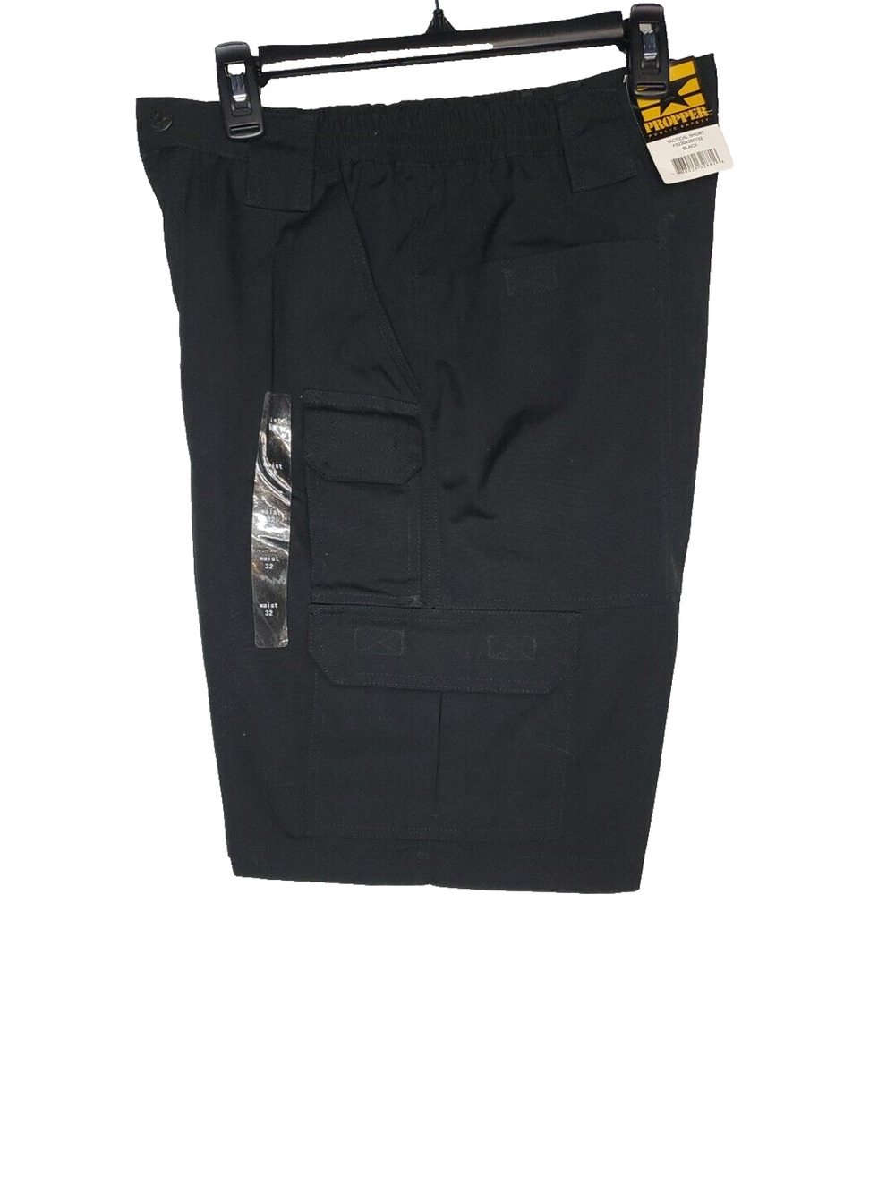 Propper Tactical Mens SZ 32 Cargo Shorts Black F5230 EMT Military Public Safety